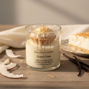 Luna Scout Creations Coconut Cream Candle